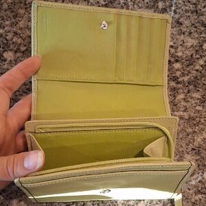 Coach Green Wallet Leatherware